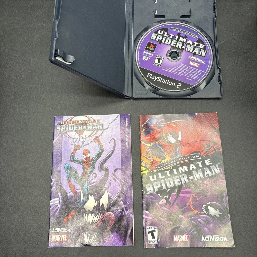 Ultimate Spider-Man: Limited Edition (PS2) CIB‎ W/Comic